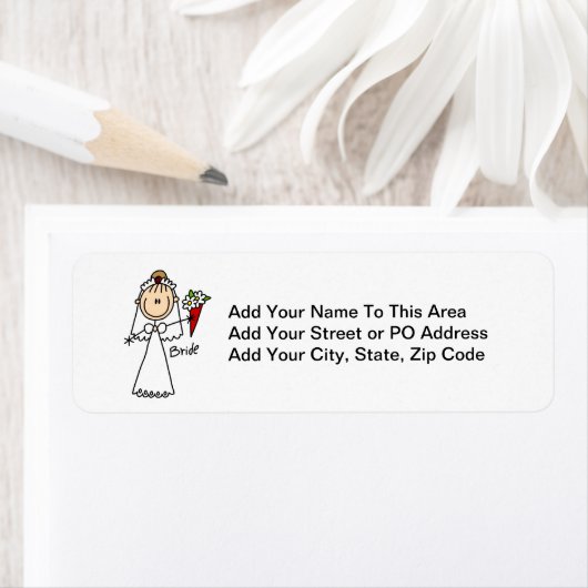 スティックフィギュアTシャツとギフト ラベル (インサイチュ)