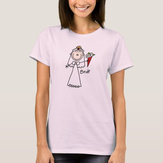 スティックフィギュアTシャツとギフト Tシャツ (正面)