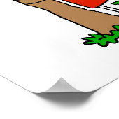 スティックフィギュアTree Hugger Tシャツとギフト ポスター (角)