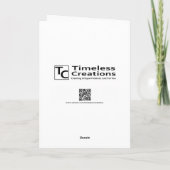 スティックボーイ誕生日カード カード (裏面)