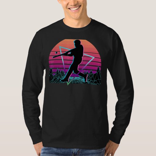スティックボールレトロ Tシャツ (正面)