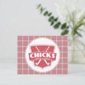 スティックポストカード付きフィールドホッケーチックス ポストカード (スタンド正面)