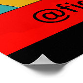 スティックマン、追加文字、編集 ポスター (角)