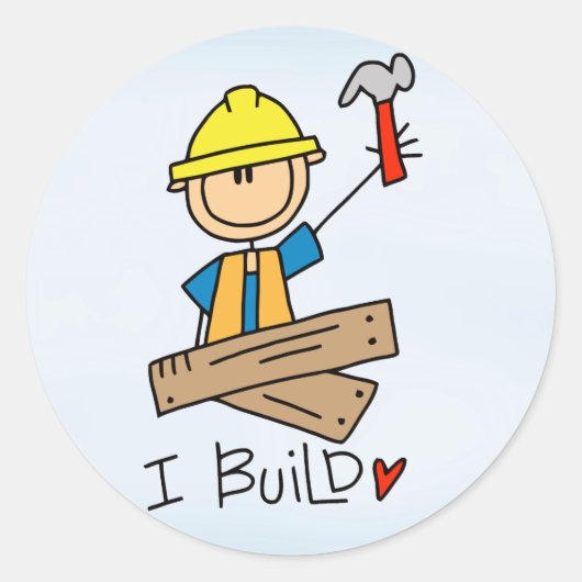 スティック型大工 ラウンドシール (正面)