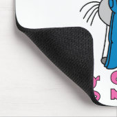 スティック女性のカーボーイビッグシスター マウスパッド (コーナー)