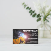 スティック溶接名刺 名刺 (スタンド正面)