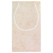 スティック誕生日ガールと髪 スモールペーパーバッグ (裏面)