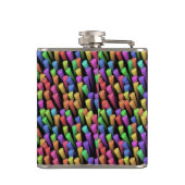 スティック1包まれたフラスコ フラスク (裏面)