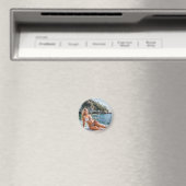 スティック!🧲 オーダーメイドマグネット - 画像やテキストを追加 マグネット (インサイチュ (食洗機))