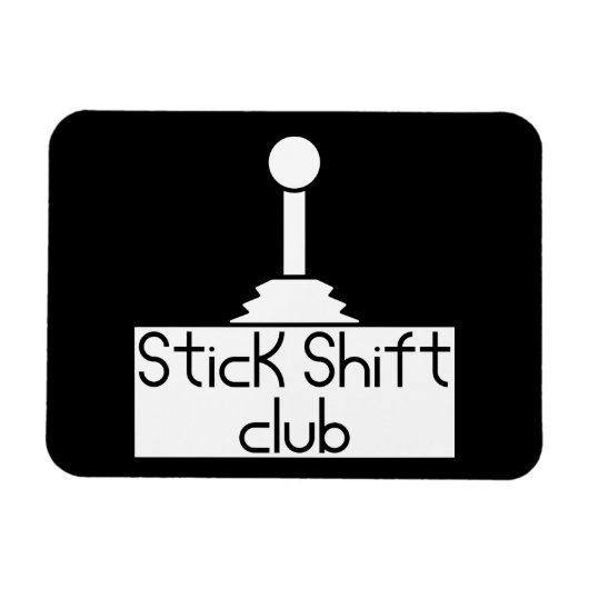 スティック・シフト マグネット (横)