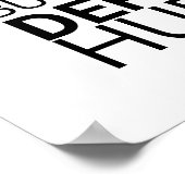 スティック&ストーンズ、目覚めた風刺 ポスター (角)