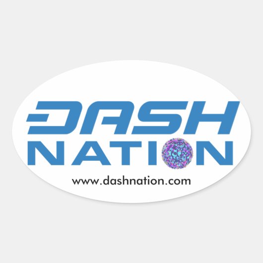 スティックDN1 楕円形シール (正面)