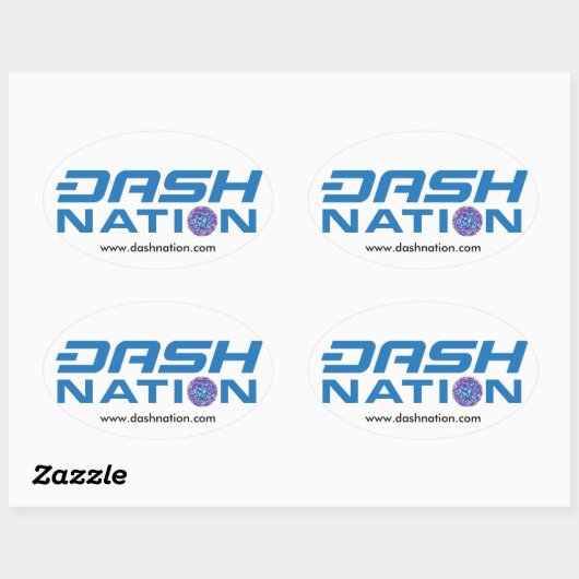 スティックDN1 楕円形シール (シート)