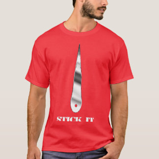 スティックITアセジェット投げナイフ Tシャツ