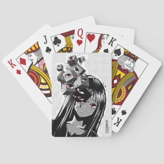 スティッチマインドeyecube遊のカード トランプ (裏面)