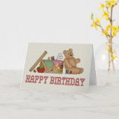 スティッチャーの誕生日 カード (黄色い花)