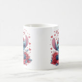 スティッチ バレンタイン コーヒーマグカップ (中央)
