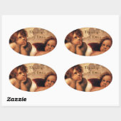 スティナ考えー・マドンナの… 楕円形シール (シート)