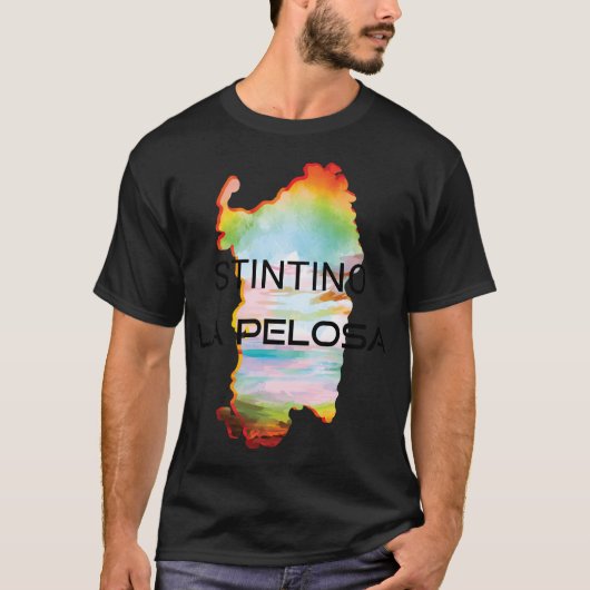 スティニーノ – ラペローザ – Sardegna – サルデーニャ – イタリア Tシャツ (正面)