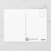 スティプル子猫はがき ポストカード (裏面)