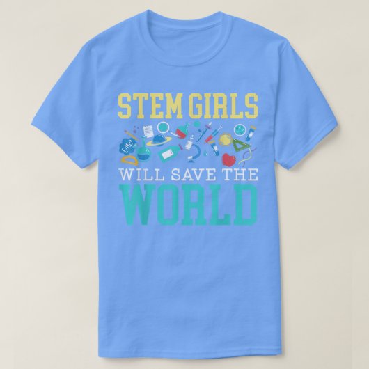 スティミニストエンジニアリング生物学者サイエンス数学教え Tシャツ (デザイン正面)