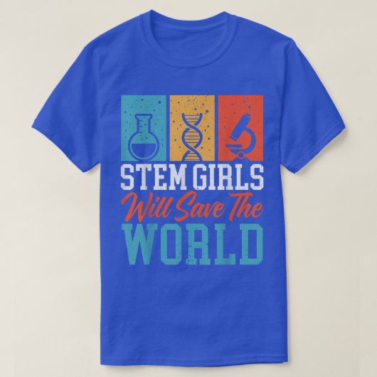 スティミニストエンジニアリング生物学者サイエンス数学教え Tシャツ (デザイン正面)