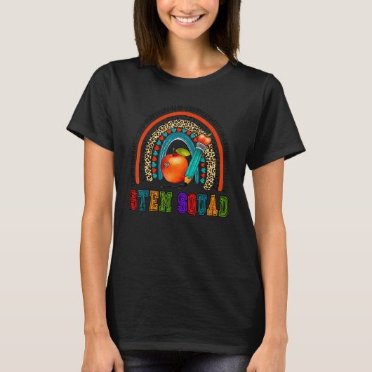 スティミニスト先生科学技術技術者 Tシャツ (正面)