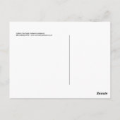 スティラーズシーイーグルポストカード ポストカード (裏面)