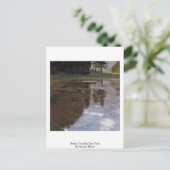 スティラーポンドインザパークバイグスタフクリムト ポストカード (スタンド正面)