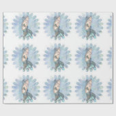 スティルウォーターズマーメイドマザーと乳児ベビーシャワー ラッピングペーパー (フラット)