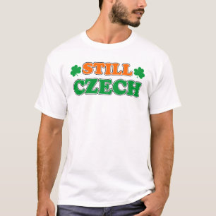 スティルチェコのアイルランドの色とシャムロック Tシャツ