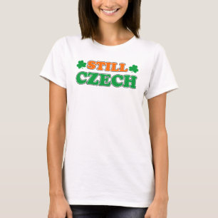 スティルチェコのアイルランドの色とシャムロック Tシャツ