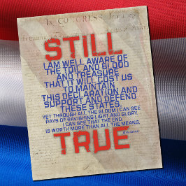 スティルトゥルージョンアダムスアメリカ引用文 ポスター