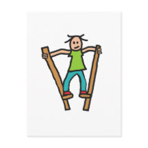 スティルト歩く