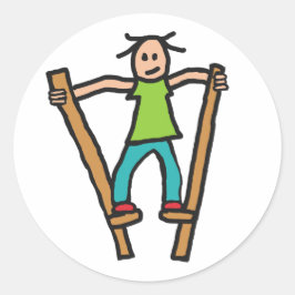 スティルト歩く ラウンドシール