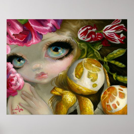 スティルベンIII：シトロエンARTプリントポップ・アートの静物画 ポスター (正面)