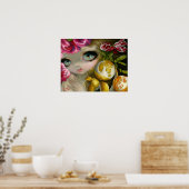 スティルベンIII：シトロエンARTプリントポップ・アートの静物画 ポスター (キッチン)