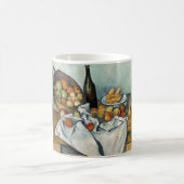 スティルライフりんごバスケットセザンヌ絵画ズ・アート コーヒーマグカップ (中央)