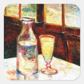 スティルライフアブシンザヴァンゴッホファインアート スクエアシール (正面)