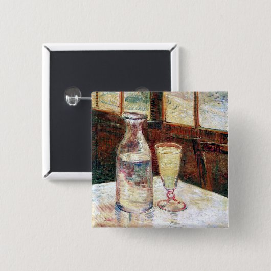 スティルライフウィズアシンザヴァンゴッホファインアート 缶バッジ (正面&裏面)
