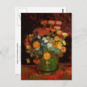 スティルライフウィズジンニアスヴァンゴッホファインアート ポストカード (正面/裏面)