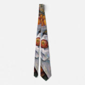 スティルライフオレンジ – ポールセザンヌ絵画の芸術 ネクタイ (裏面)