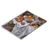 スティルライフオレンジ – ポールセザンヌ絵画の芸術 ノートブック (左側)