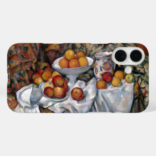 スティルライフオレンジ – ポールセザンヌ絵画の芸術 iPhone 16 PLUSケース