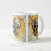 スティルライフスカルバイビンセント・ヴァン・ゴッホ ジャンボコーヒーマグカップ (正面右)