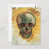 スティルライフスカルバイビンセント・ヴァン・ゴッホ ポストカード (正面/裏面)