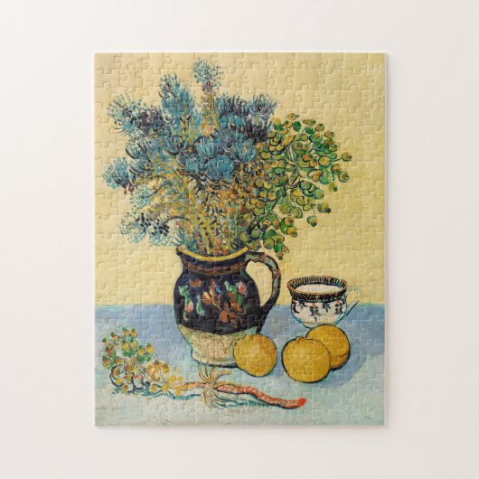 スティルライフ自然モーテビンセント・ファン・ゴッホ絵画 ジグソーパズル (縦)