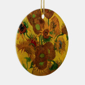 スティルライフ花瓶w 15 Sunflowers Vincent vanゴッホ セラミックオーナメント (右)