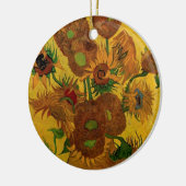 スティルライフ花瓶w 15 Sunflowers Vincent vanゴッホ セラミックオーナメント (左)