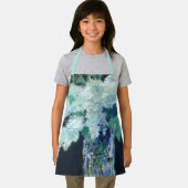 スティルライフ薄紫ブーケバイマネ印象派 エプロン (インサイチュ)